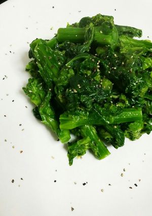 菜の花のチーズソテー-レシピのメイン写真