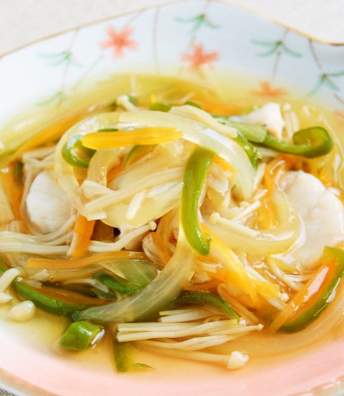 タラのたっぷり野菜あんかけ-レシピのメイン写真
