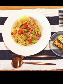 アボカドとトマトのコクうまパスタ♬-レシピのメイン写真