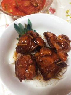 我が家の唐揚げ丼(照りから丼)-レシピのメイン写真