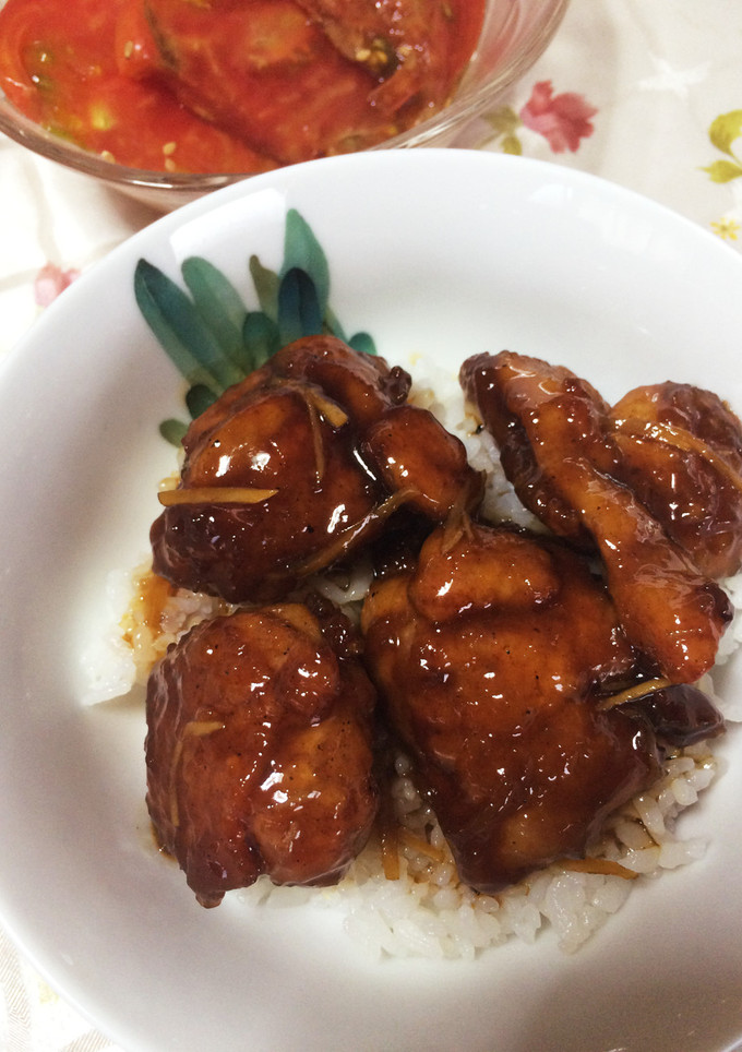 我が家の唐揚げ丼（照りから丼）-レシピのメイン写真