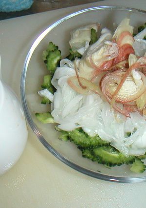 ゴーヤのゴママヨかけ-レシピのメイン写真