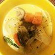 ごろごろ野菜の濃いクリームシチュー