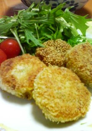 かぼちゃコロッケ～ごまでもどうぞ～-レシピのメイン写真
