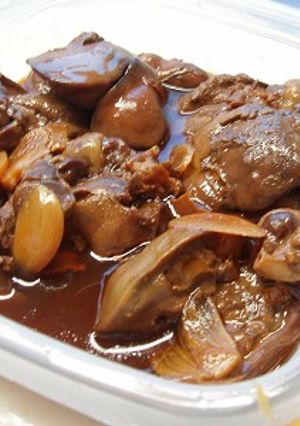 デパ地下の味を再現！鶏レバーの赤ワイン煮-レシピのメイン写真