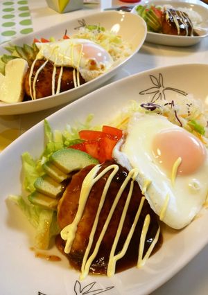 高野豆腐でヘルシー★和風ロコモコ丼-レシピのメイン写真