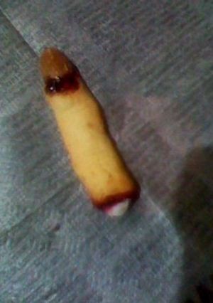 ホラー系ざっくり指クッキー-レシピのメイン写真