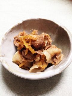 豚肉のしぐれ煮-レシピのメイン写真