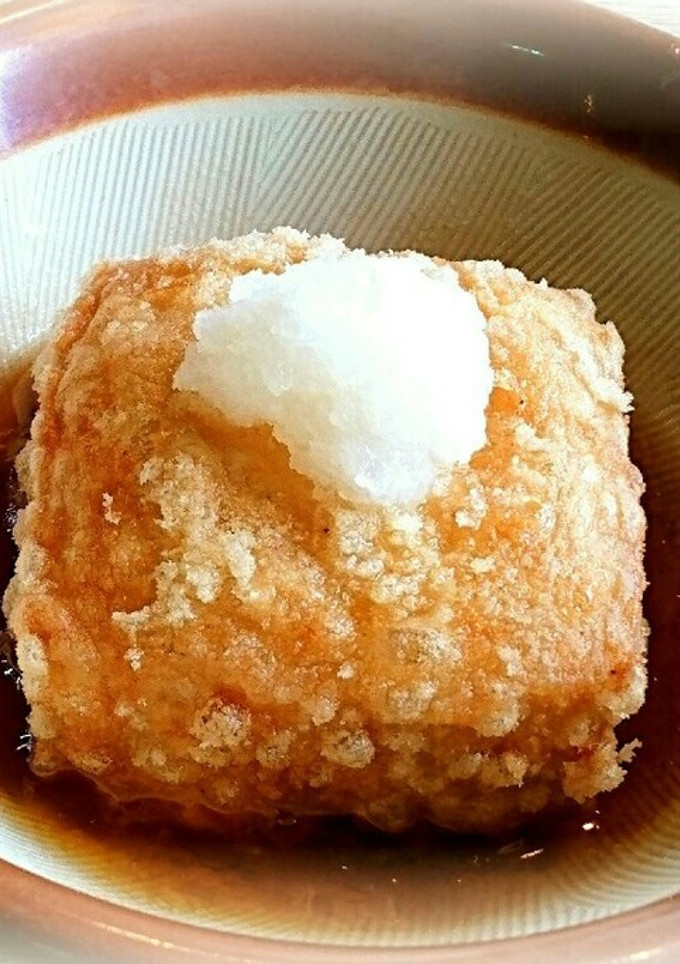 手作りゴマ豆腐の揚げだし-レシピのメイン写真