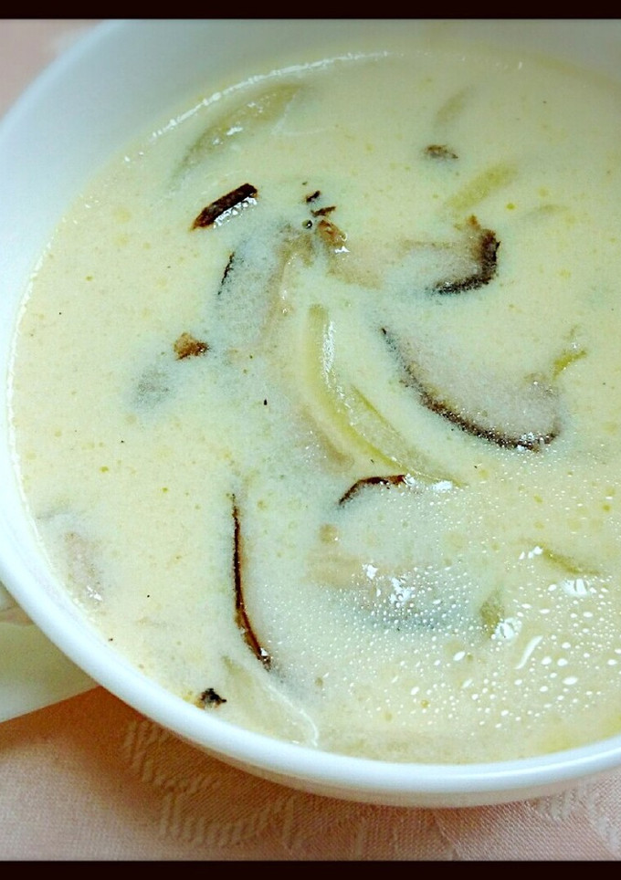 美味✩椎茸と玉ねぎのクリームスープ✩-レシピのメイン写真