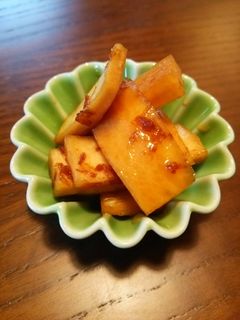 大根の皮の甘口お漬物☆かつお風味-レシピのメイン写真