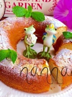ワンボウルで簡単☆魅惑のバナナケーキ♡-レシピのメイン写真
