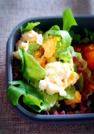 レンジで1分30秒✿サラダ用卵の作り方-レシピのメイン写真