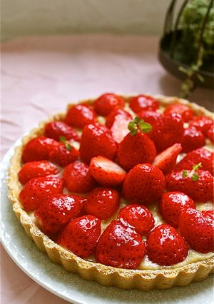 イチゴのタルト(全粒粉を使ったタルト台)-レシピのメイン写真