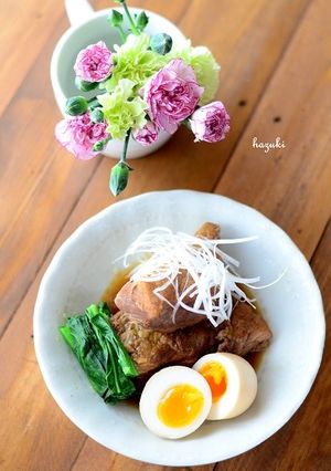 肩ロースで作る柔らか豚の角煮-レシピのメイン写真