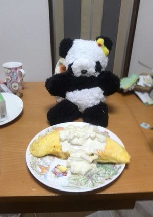 フンワリオムライスマヨバナナソース-レシピのメイン写真