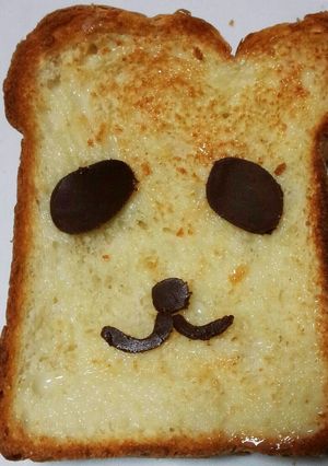 簡単　パンdeパンダ　スライス生チョコ-レシピのメイン写真