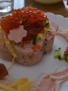 ひなまつり花形ちらし寿司-レシピのメイン写真