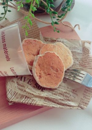 簡単！もちもちバナナパンケーキ-レシピのメイン写真
