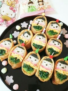 お雛様いなり♪-レシピのメイン写真
