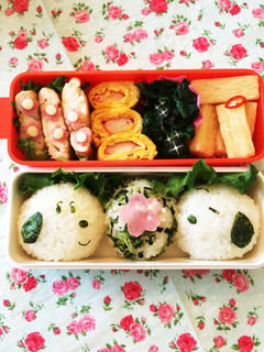 丸おにぎりで簡単♡スヌーピーのキャラ弁-レシピのメイン写真