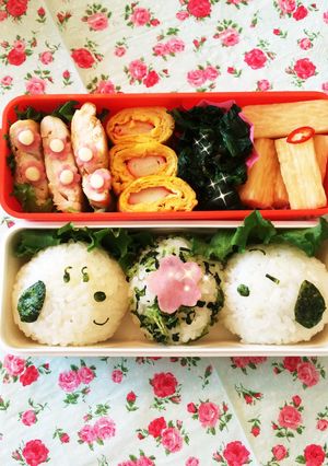 丸おにぎりで簡単♡スヌーピーのキャラ弁-レシピのメイン写真