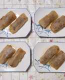 豚ひき肉と大葉のライスペーパー包み焼き