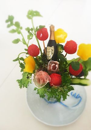花束サラダ-レシピのメイン写真