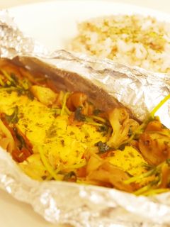 鮭の包み焼き-レシピのメイン写真