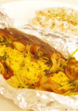 鮭の包み焼き-レシピのメイン写真