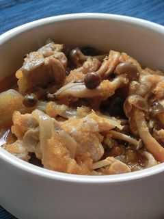 鶏肉の玉ねぎと人参のおろし煮-レシピのメイン写真