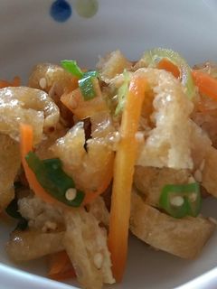 ご飯のお友★油揚げの甘煮-レシピのメイン写真