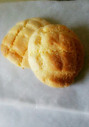 ホットケーキミックスでメロンパン♪-レシピのメイン写真