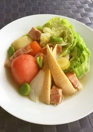 丸ごとトマト入り♡春ポトフ-レシピのメイン写真
