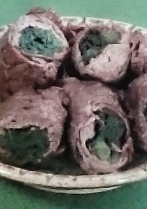 菊菜の牛肉巻き-レシピのメイン写真