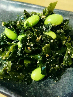 ワカメと枝豆のサッパリ和え-レシピのメイン写真