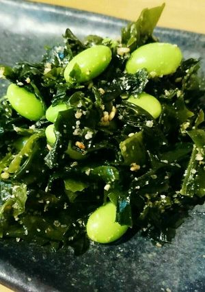 ワカメと枝豆のサッパリ和え-レシピのメイン写真