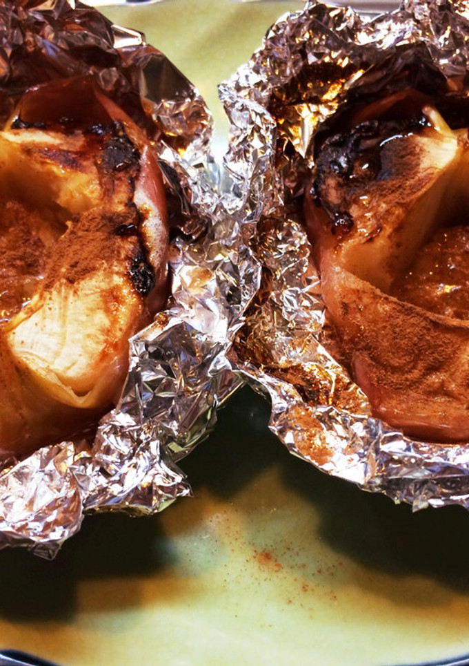 焼きリンゴ トースター 簡単-レシピのメイン写真