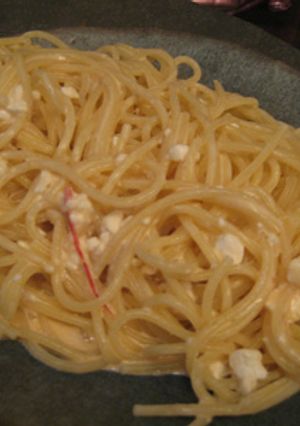甘エビの頭と殻でこっくりパスタ-レシピのメイン写真