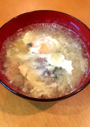 春が旬♪旬のうどとサバ缶の簡単味噌汁-レシピのメイン写真