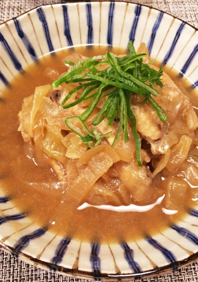 水なし☆鶏肉と玉ねぎのとろとろ煮-レシピのメイン写真