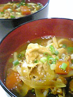 あまからカレーうどん-レシピのメイン写真