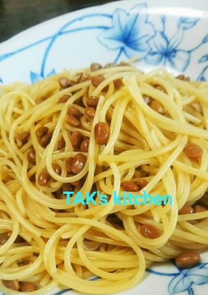 超お手軽☆納豆パスタ-レシピのメイン写真