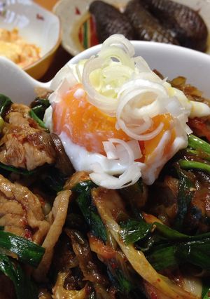 炒めてのっける簡単スタミナ丼♪-レシピのメイン写真