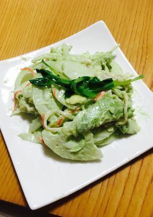 アボガドと玉ねぎ根菜サラダ-レシピのメイン写真