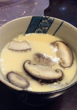 椎茸だけで！超簡単茶碗蒸し♪-レシピのメイン写真