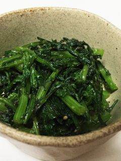 春菊の胡麻和え-レシピのメイン写真