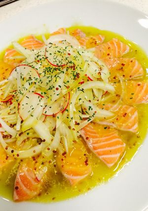 サーモンのカルパッチョ-レシピのメイン写真