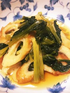 小松菜とちくわの煮浸し-レシピのメイン写真