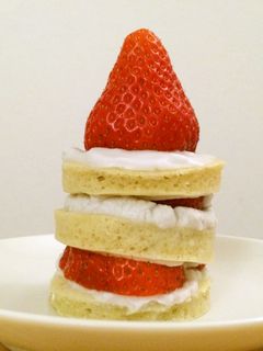 【さくっとマクロビ】いちごショートケーキ-レシピのメイン写真